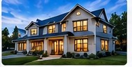 Renovated home design concept